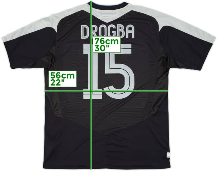 2004-05 Chelsea Away Shirt Drogba #15 - 9/10 - (XL)