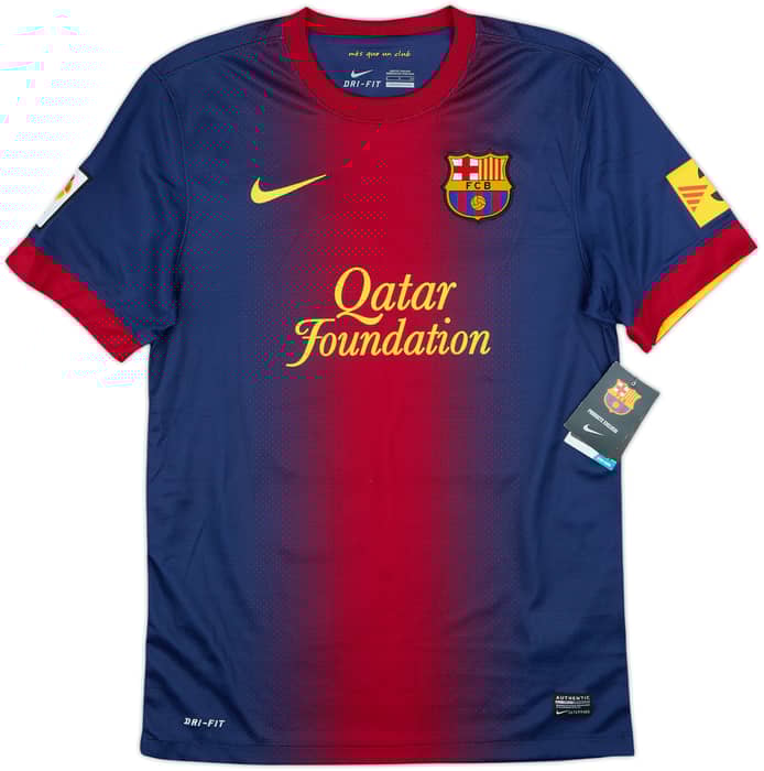 2012-13 Barcelona Home Shirt Messi #10 (S)