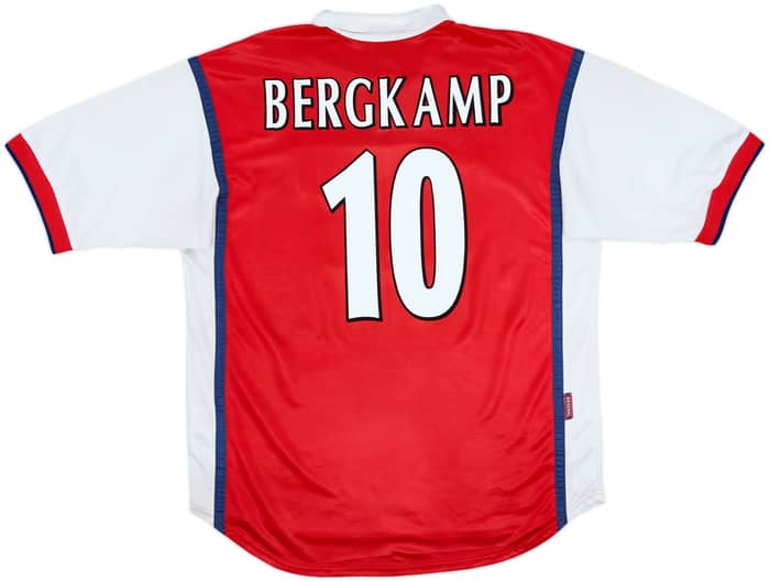 1998-99 Arsenal Home Shirt Bergkamp #10 - 6/10 - (XL)