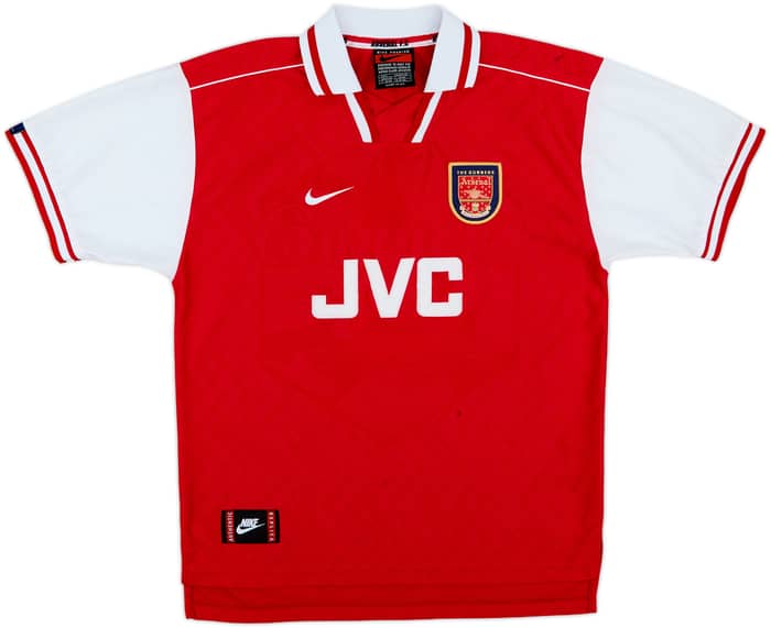 1996-98 Arsenal Home Shirt Wright #8 - 8/10 - (L)