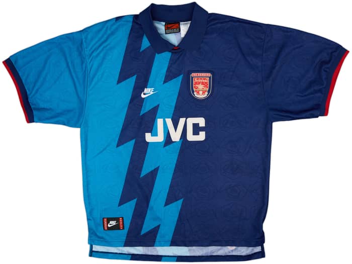 1995-96 Arsenal Away Shirt Wright #8 - 9/10 - (XXL)