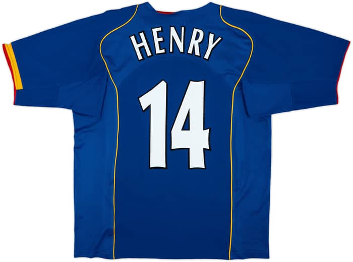 2004-06 Arsenal Away Shirt Henry #14 - 8/10 - (L)
