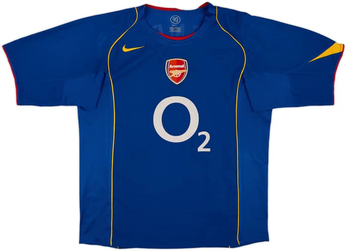 2004-06 Arsenal Away Shirt Henry #14 - 8/10 - (L)