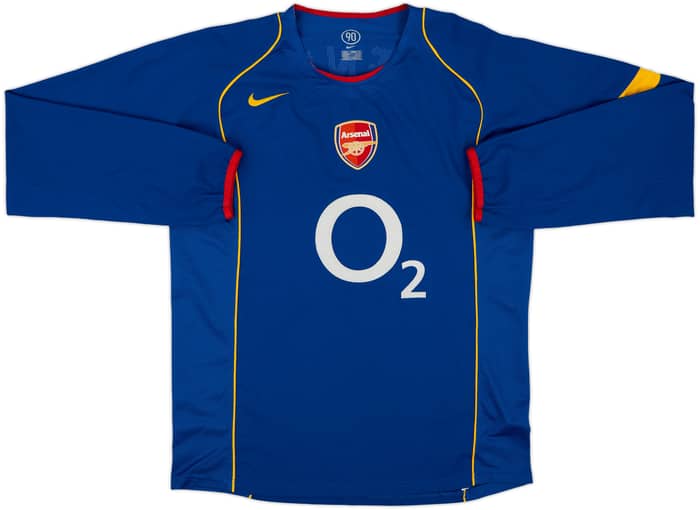2004-06 Arsenal Away L/S Shirt - 8/10 - (L)