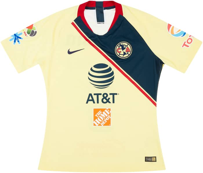 2018 Club America Match Worn Home Shirt R.Martinez #9 (v Manchester United)