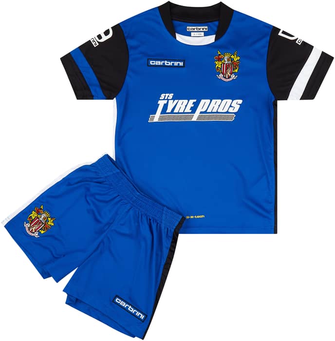 2015-16 Stevenage Away Shirt & Shorts Kit Little Kids)