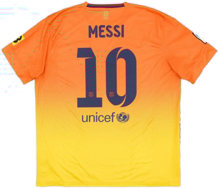 2012-13 Barcelona Away Shirt Messi #10 - 9/10 - (XL)