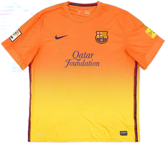2012-13 Barcelona Away Shirt Messi #10 - 9/10 - (XL)