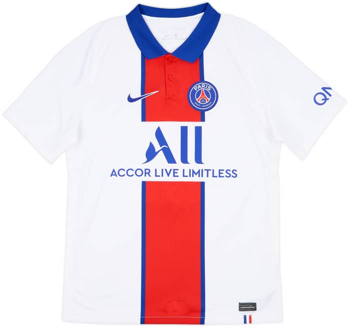 2020-21 Paris Saint-Germain Away Shirt Mbappe #7 - 9/10 - (M)