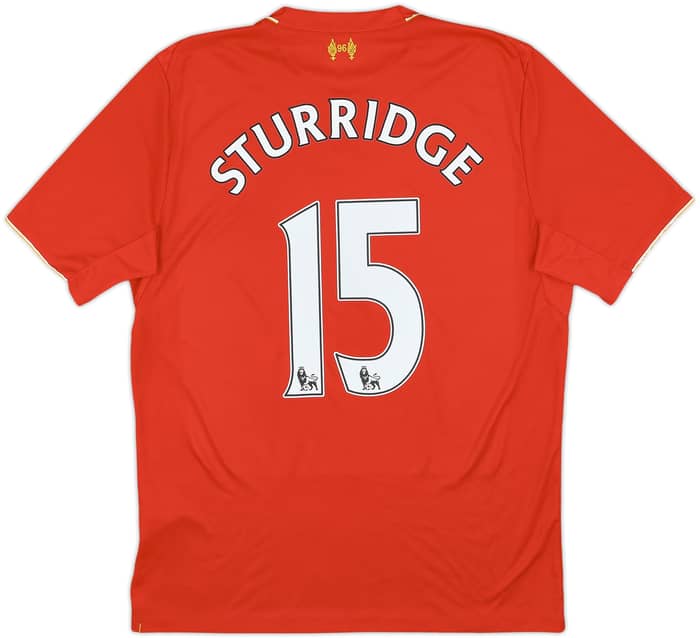 2015-16 Liverpool Home Shirt Sturridge #15 - 6/10 - (M)