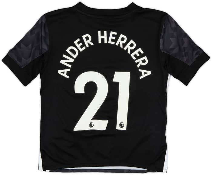 2017-18 Manchester United Away Shirt Ander Herrera #21 - 6/10 - (7-8 Years)