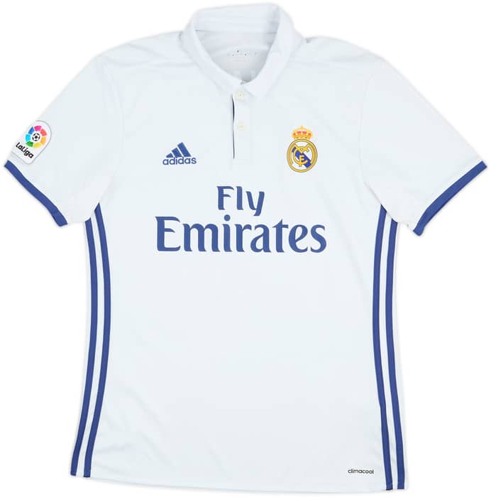 2016-17 Real Madrid Home Shirt Ronaldo #7 - 7/10 - (M)