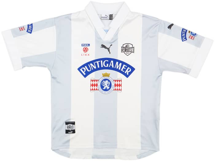 2000-01 Sturm Graz Home Shirt - 5/10 - (XL.Boys)