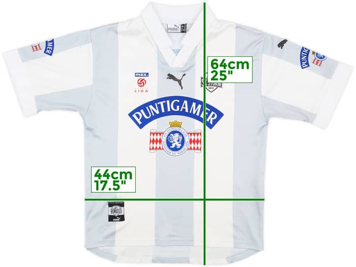 2000-01 Sturm Graz Home Shirt - 5/10 - (XL.Boys)