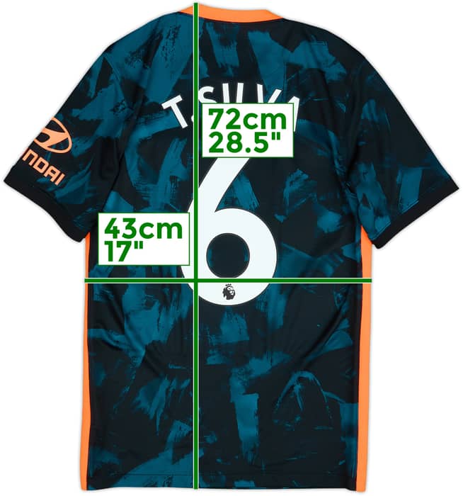 2021-22 Chelsea Third Shirt T.Silva #6 - 9/10 - (S)