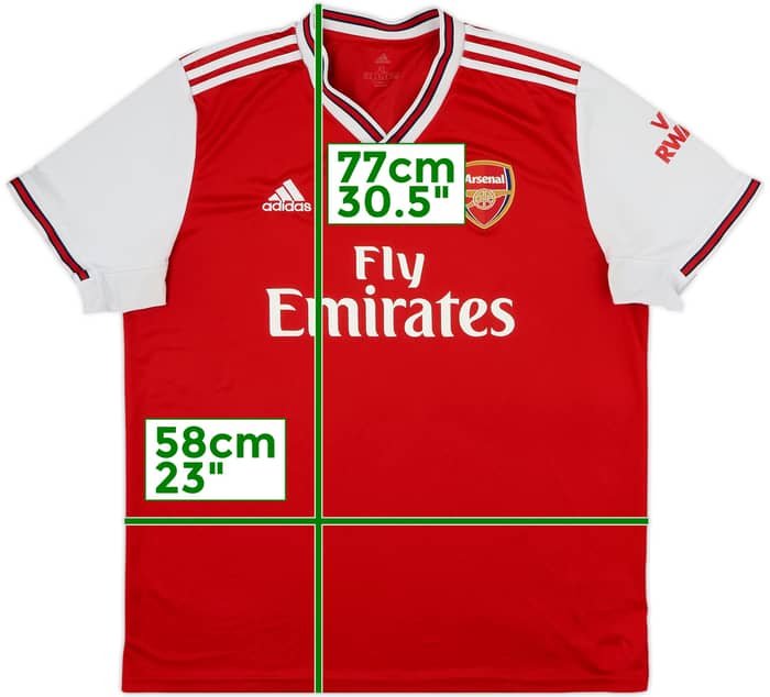 2019-20 Arsenal Home Shirt - 5/10 - (XL)