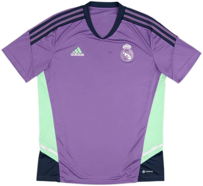 2022-23 Real Madrid adidas Training Shirt - 6/10 - (L)