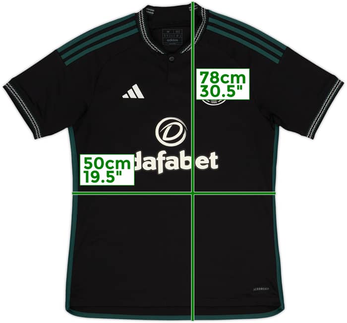 2023-24 Celtic Away Shirt - 10/10 - (M)
