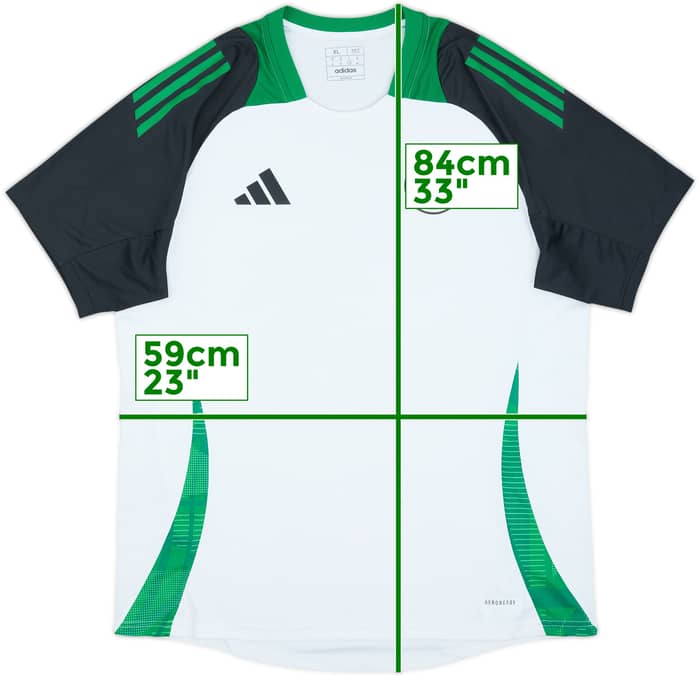 2024-25 Celtic adidas Training Shirt - 7/10 - (XL)