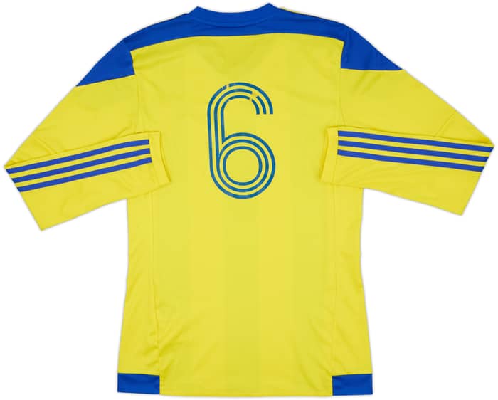 2016-17 adidas Template L/S Shirt #6 - 7/10 - (S)