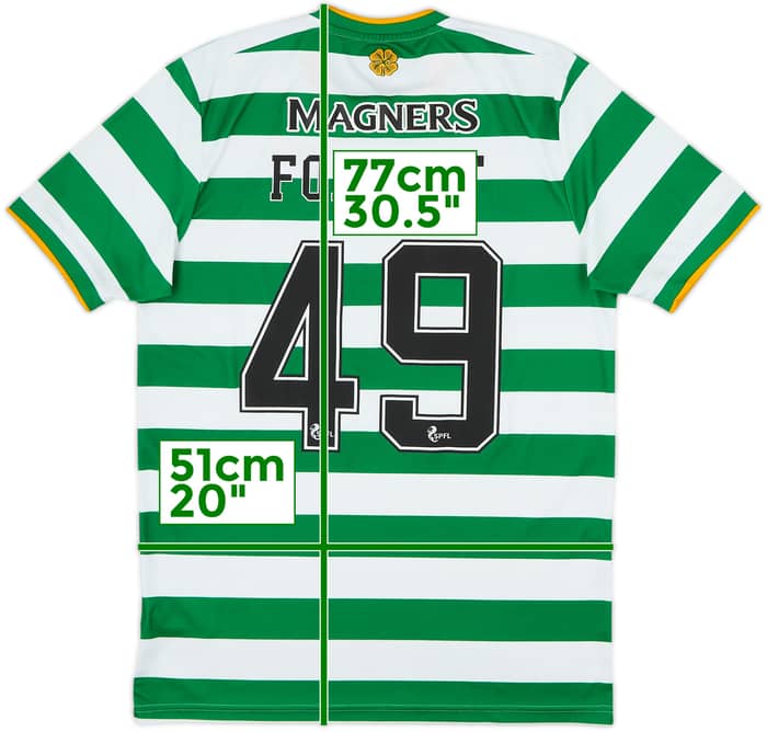 2020-21 Celtic Home Shirt Forrest #49 - 10/10 - (M)