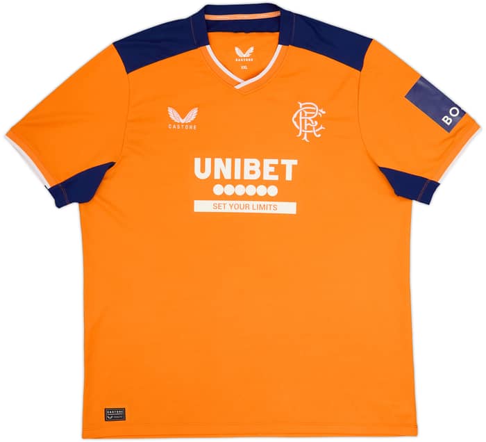 2022-23 Rangers Third Shirt - 8/10 - (XXL)