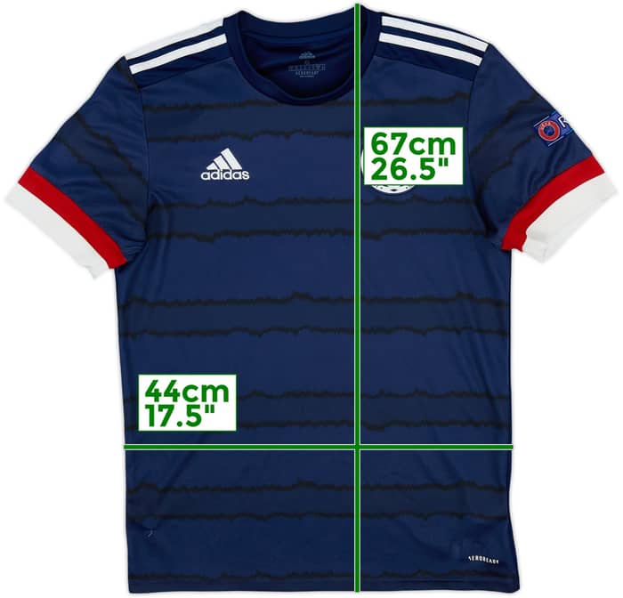 2020-22 Scotland Home Shirt - 6/10 - (S)