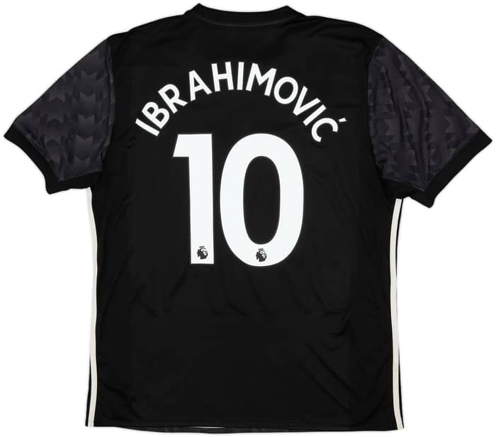 2017-18 Manchester United Away Shirt Ibrahimovic #10 - 8/10 - (L)