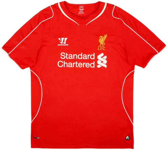 2014-15 Liverpool Home Shirt Gerrard #8 - 6/10 - (L)