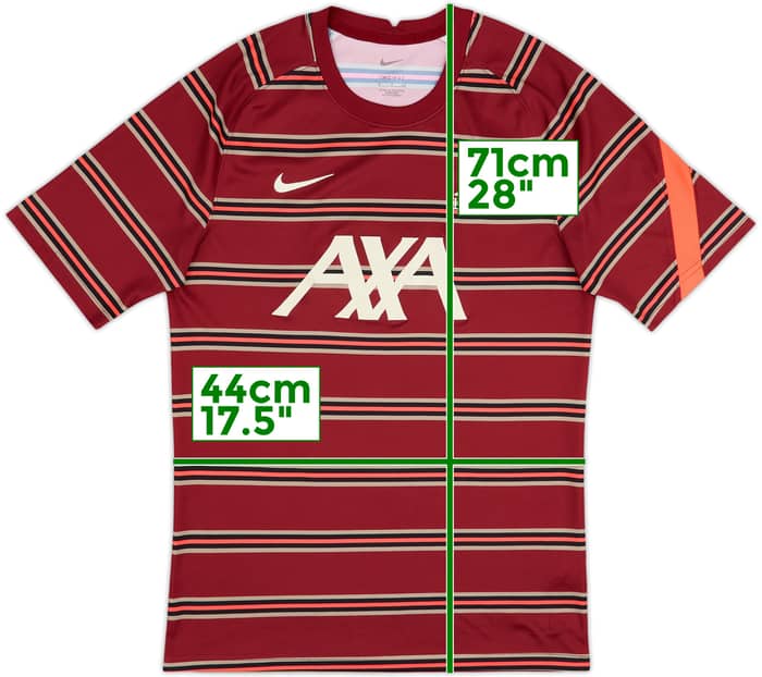 2021-22 Liverpool Nike Training Shirt - 7/10 - (S)