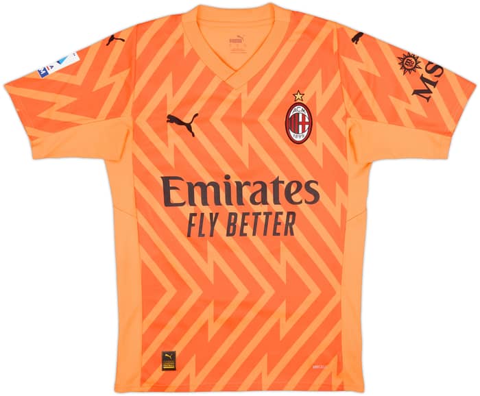 2023-24 AC Milan GK Shirt M.Maignan #16 - 6/10 - (S)