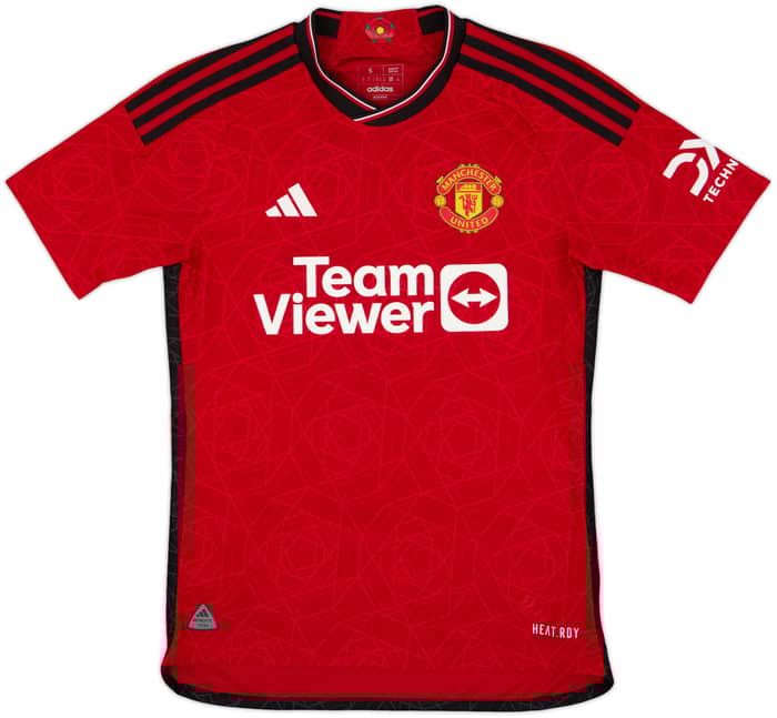 Camiseta auténtica de local del Manchester United 2023-24 B.Fernandes #8 - 9/10 - (XXL)