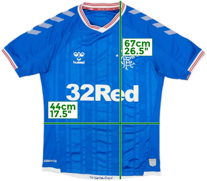 2019-20 Rangers Home Shirt - 5/10 - (S)