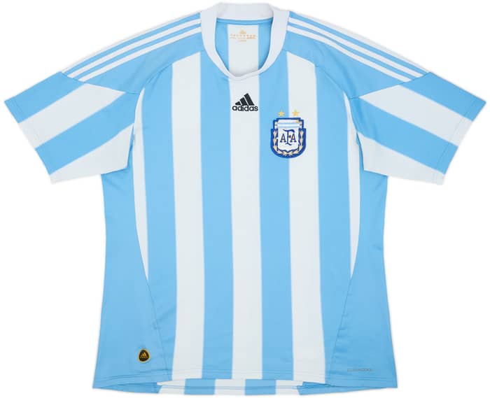 2010-11 Argentina Home Shirt - 4/10 - (XL)