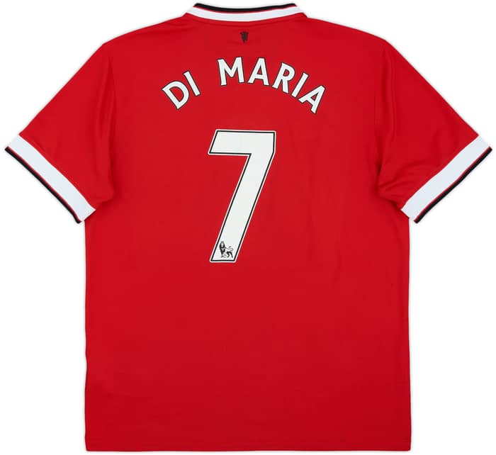 2014-15 Manchester United Home Shirt Di Maria #7 - 7/10 - (L)