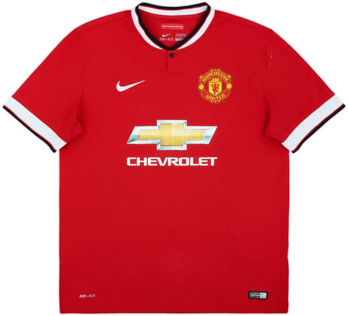 2014-15 Manchester United Home Shirt Di Maria #7 - 7/10 - (L)