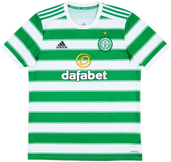 2021-22 Celtic Home Shirt - 10/10 - (L)