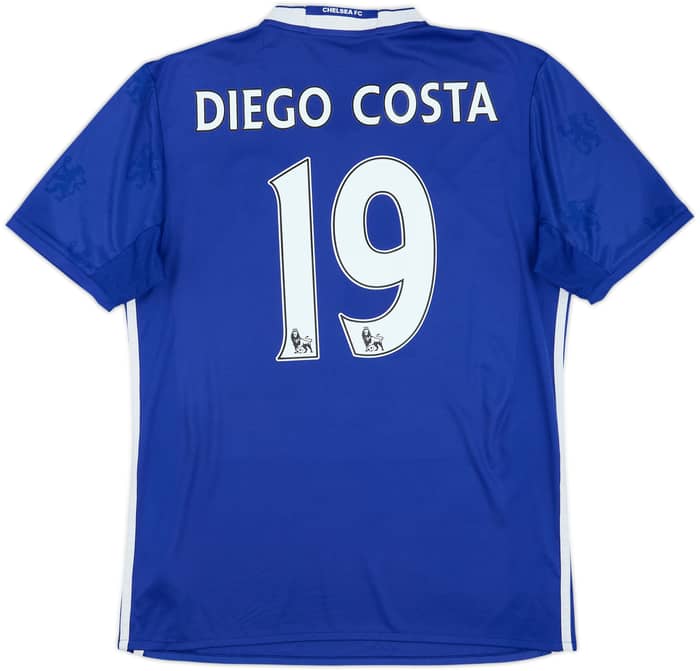 2016-17 Chelsea Home Shirt Diego Costa #19 - 7/10 - (M)