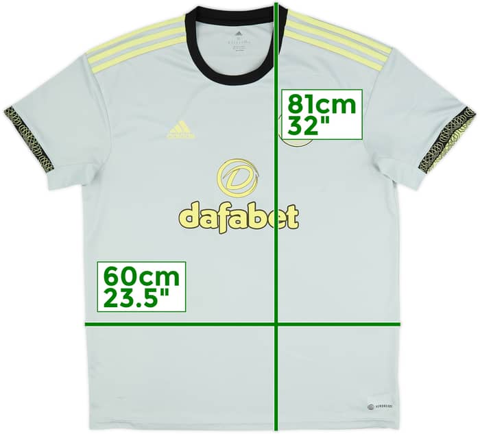 2022-23 Celtic Third Shirt - 8/10 - (XL)