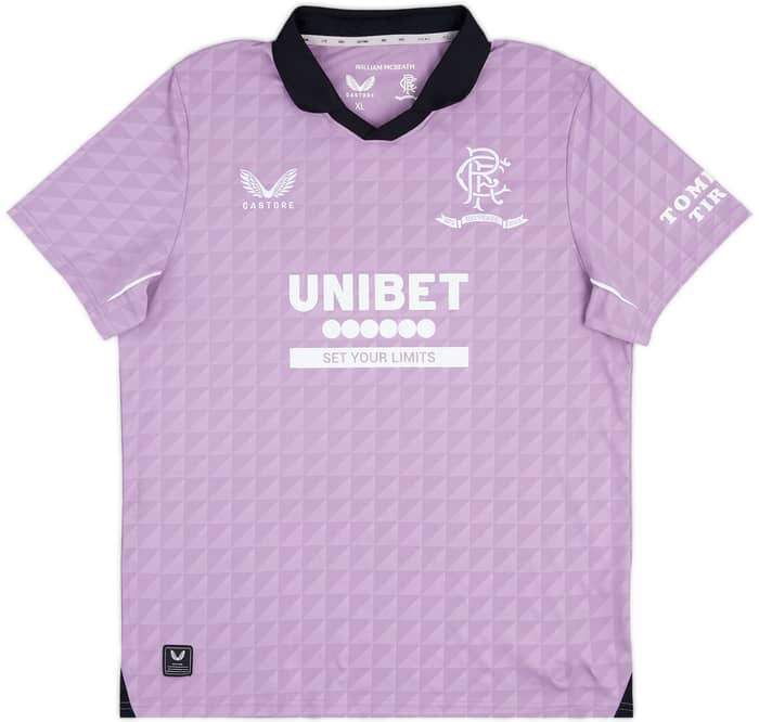 2021-22 Rangers '150 Years Anniversary' Third Shirt - 10/10 - (XL)