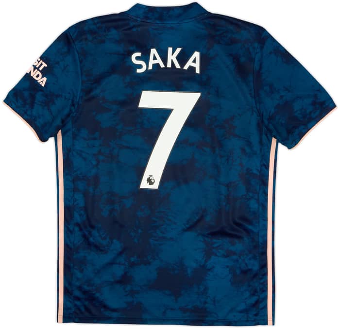 2020-21 Arsenal Third Shirt Saka #7 - 7/10 - (M)
