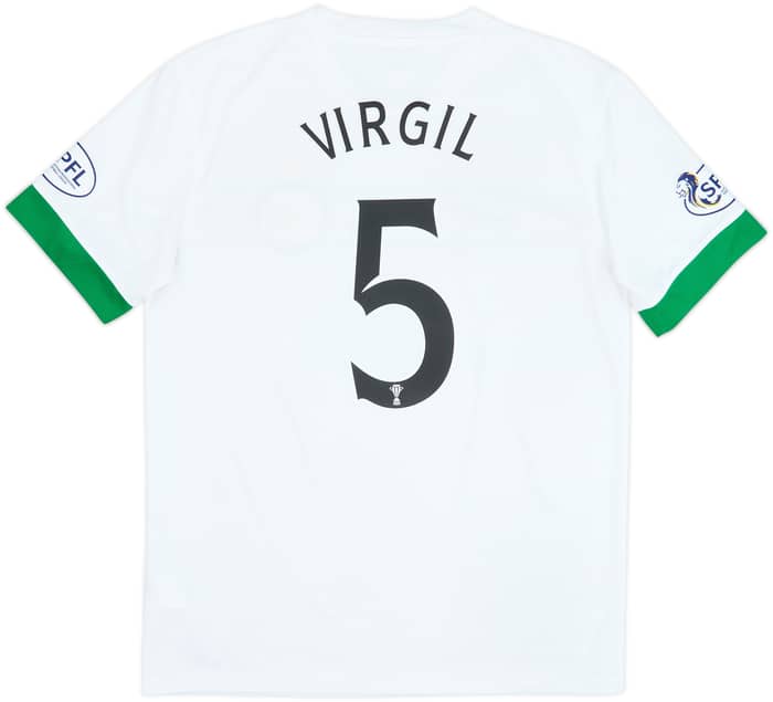 2014-15 Celtic European Third Shirt Virgil #5 - 9/10 - (M)