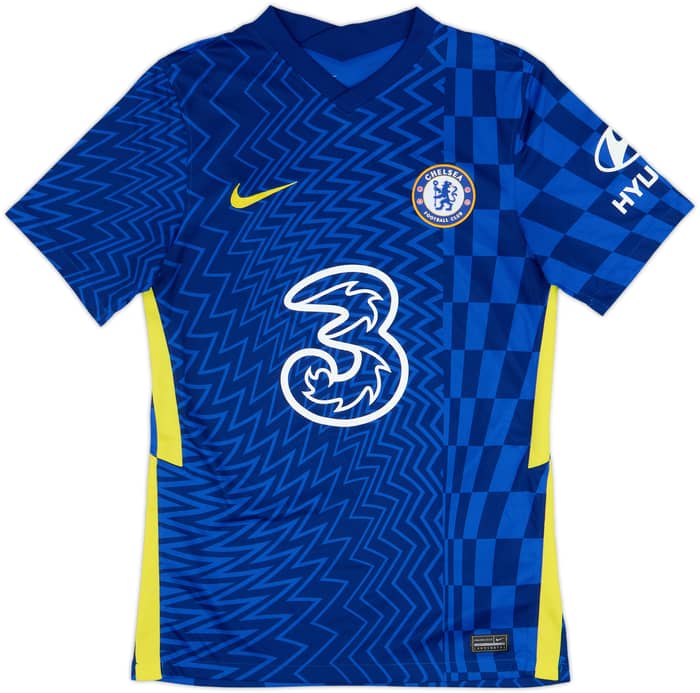 2021-22 Chelsea Home Shirt Kante #7 - 9/10 - (S)