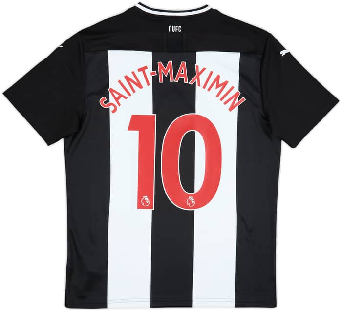 2019-20 Newcastle Home Shirt Saint-Maximin #10 - 9/10 - (M)