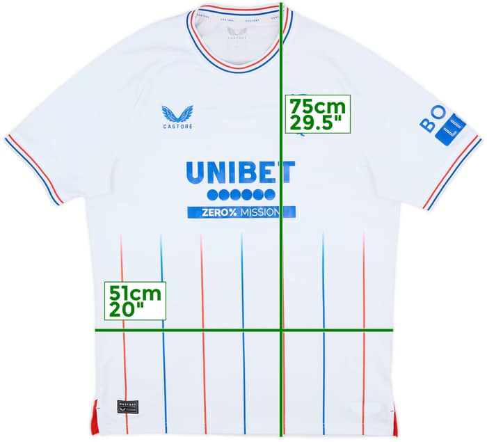 2023-24 Rangers Away Shirt - 8/10 - (L)
