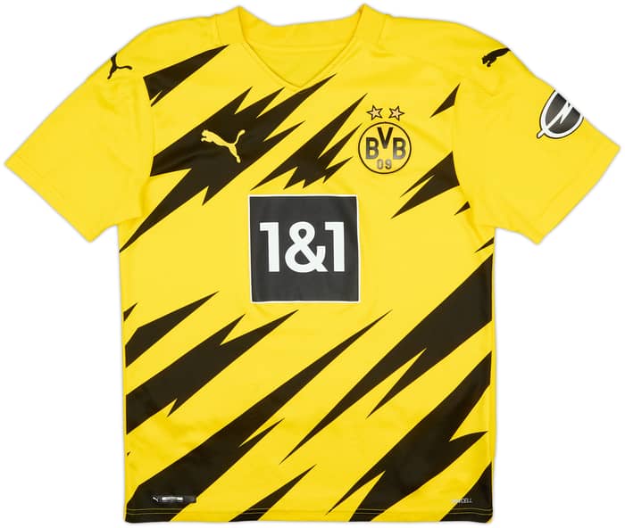 2020-21 Borussia Dortmund Home Shirt Haaland #9 - 8/10 - (S)