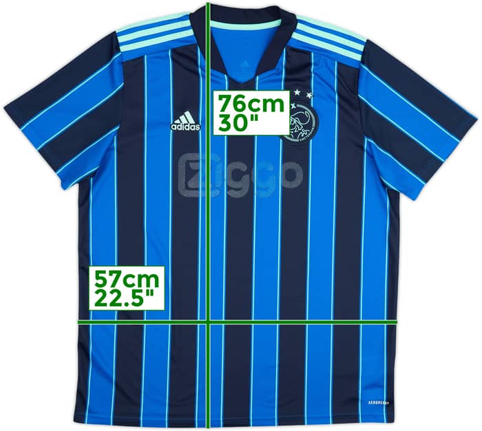 Camiseta de visitante del Ajax 2021-22 - 4/10 - (XL)