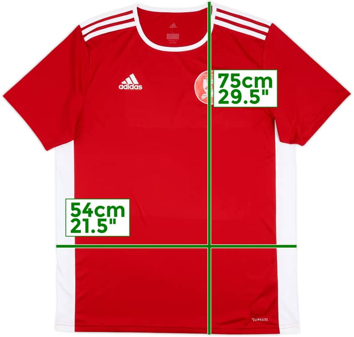 2018-19 adidas Template Shirt #17 - 9/10 - (L)
