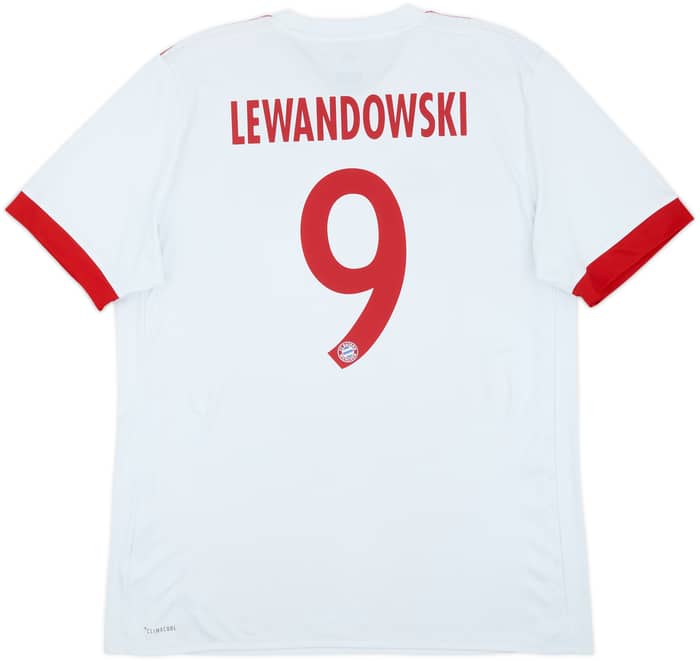 2017-18 Bayern Munich European Third Shirt Lewandowski #9 - 6/10 - (L)