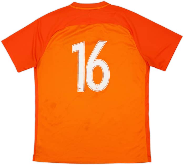 2017-18 Nike Template Shirt #16 - 8/10 - (L)